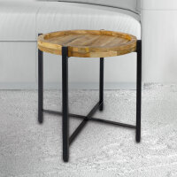 Beistelltisch Couchtisch rund Couchtisch ø46xH45cm...