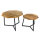 Couchtisch 2er Set achteckig Beistelltisch Satztisch Las Vegas Metall Gestell