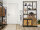 Standregal Bücherregal Regal 98x190x36cm Liverpool Metall-Gestell Holz & Metall