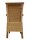 Esszimmerstuhl Rattanstuhl mit Armlehnen tabacco Perth Korbstuhl Rattan Sessel
