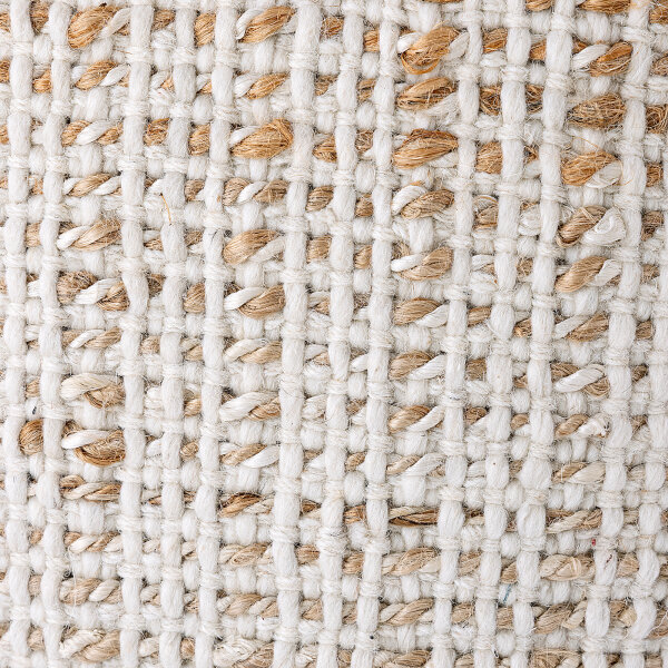 Sitzpouf Jute Sitzhocker rund Deko Hocker natur Sitzpouf Fußhocker