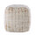 Sitzpouf Jute Sitzhocker rund Deko Hocker natur Sitzpouf Fußhocker