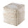 Sitzhocker Jute 45x45x45cm Sitzpouf Deko Hocker natur Jutehocker Bodenkissen