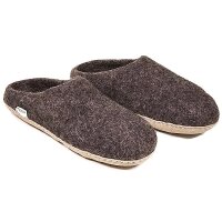 (Haus-)Schuhe Wolle Schuhgröße 41/42 braun...