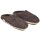 (Haus-)Schuhe Wolle Schuhgr&ouml;&szlig;e 43/44 braun meliert --290g