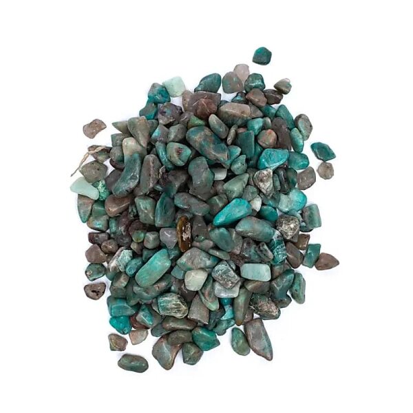 Amazonit Trommelsteine A/B-Qualität -- ±800 g; ±0,5-2,5 cm