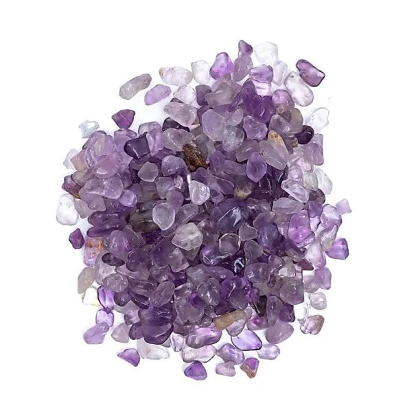 Amethyst Trommelsteine A/B-Qualität -- ±800 g; ±0.5-2.5 cm