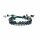 Armband Achat doppelreihig verstellbar -- 0.6 cm