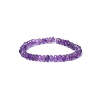 Armband Amethyst Facette AA Qualität elastisch --...