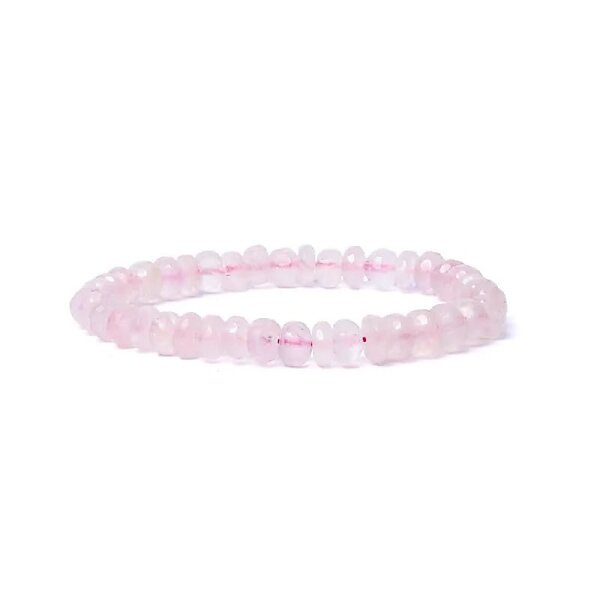 Armband Amethyst Facette AA Qualität elastisch -- 0,8 cm