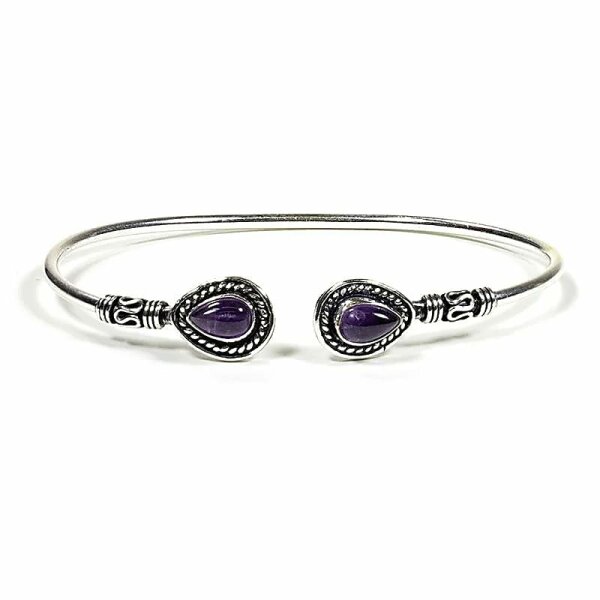 Armband Amethyst schmal -- ±0.6cm