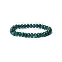 Armband Aventurin Facette AA Qualität elastisch --...