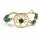 Armband Baum des Lebens mit gr&uuml;nem Aventurin -- &plusmn;6.5cm