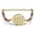 Armband Blume des Lebens mit Amethyst -- &plusmn;0.3 cm