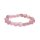 Armband Erdbeerquarz elastisch Herzen -- 10mm