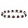 Armband Lava / Rosenquarz -- &plusmn;0.6cm