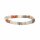 Armband mehrfarbig Mondstein Facette AA Qualit&auml;t elastisch -- 0,6 cm