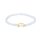 Armband Mondstein elastisch mit Mondanh&auml;nger -- 4mm