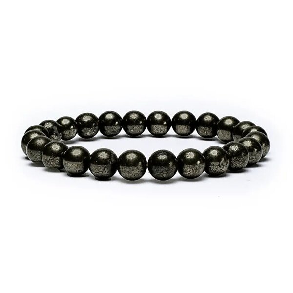 Armband Pyrit elastisch -- 0.8cm;9cm