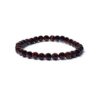 Armband rotes Tigerauge AA Qualität elastisch -- 0,6 cm