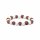 Armband rudraksha / Muschel -- 0,8 cm