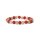 Armband Rudraksha/ Pfirsich Mondstein AA Qualit&auml;t elastisch -- 0,8 cm