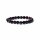 Armband schwarzer Onyx/ rotes Tigerauge AA Qualit&auml;t elastisch -- 0,8 cm
