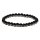 Armband schwarzer Turmalin -- 0.5 cm