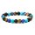 Armband Steinmix -- 8 mm