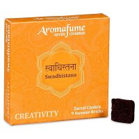 Aromafume Chakra-Weihrauchblöcke 2. Chakra -- 40 g