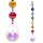 Aurora Amrita Feng-Shui Chakra Kristall-Kette -- 20 cm