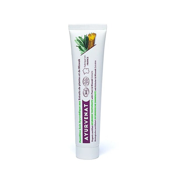 Ayurvenat Zahnpasta aus Miswak BIO -- 75ml