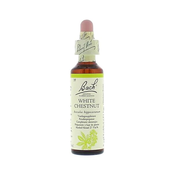 Bach Flower Remedie White Chestnut -- 20 ml