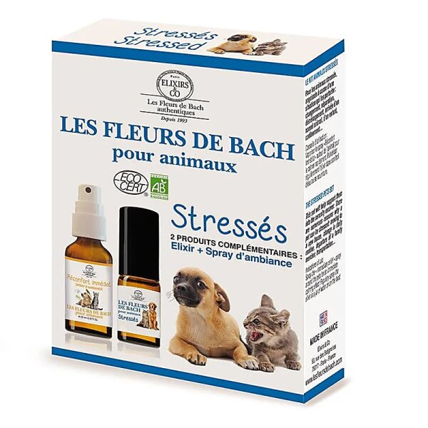 Bachblüten für gestresste Haustiere BIO -- 10/20ml