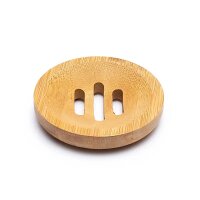 Bambus Seifenhalter rund -- 8cm