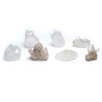 Bergkristalldruse roh -- ±400-500g