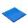 Bezug f&uuml;r Meditationsmatte Chakra 5 blau Baumw. BIO (GOTS) -- 65x65x5 cm; 239 g