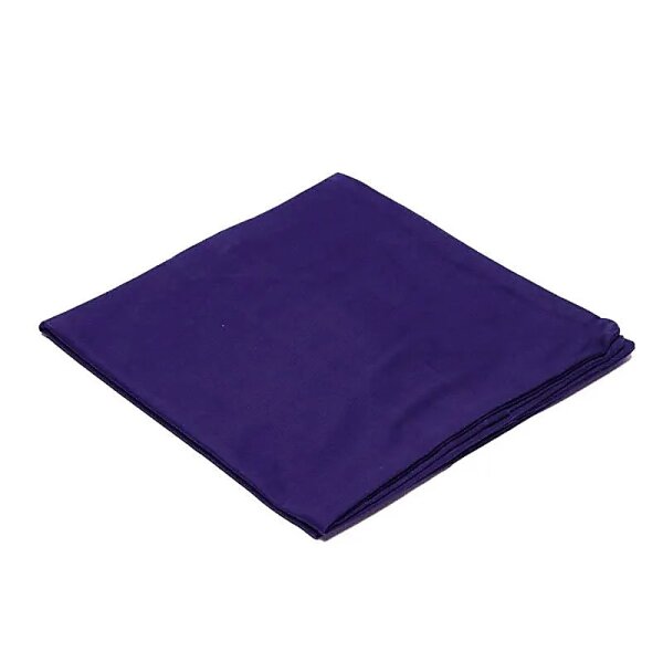 Bezug für Meditationsmatte Chakra 6 indigo Baumw. BIO (GOTS) -- 65x65x5 cm; 239 g