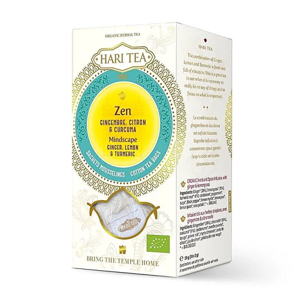 BIO Hari Tea Mindscape Ingwer, Zitrone & Kurkuma -- 20 g