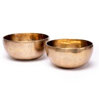 Blume des Lebens Heilende Klangschale dunkel -- 1050-1200...