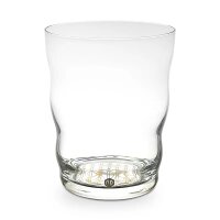 Blume des Lebens Vitalwasser-Trinkglas Jasmina Gold --...