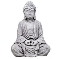 Buddha in Meditation -- 1800 g; 24x16x33 cm