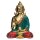 Buddha Mudra der Lehre mit Mosaikdekoration -- 16 cm