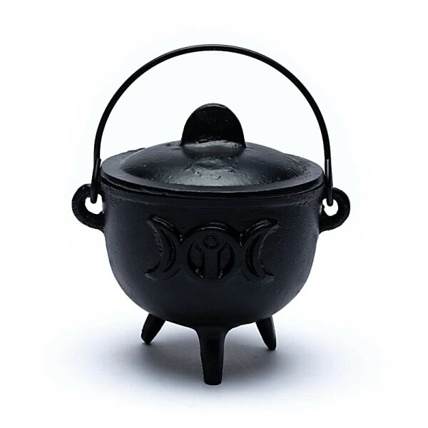 Cauldron (Hexenkessel) Sonne und Mond -- 1080 g; 12x9.5 cm