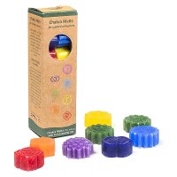 Chakra Schmelzkerzen für Duftlampen -- 80g