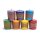 Chakra Votive Duftkerzen 7 x in Geschenkbox -- 4.5x4 cm