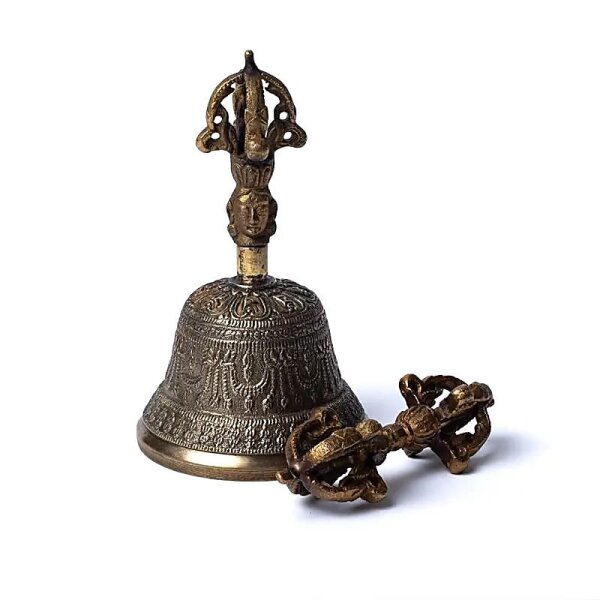 Dorje und Glocke mittelgross -- 7x13.5 cm
