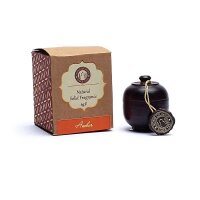 Duftcreme Bernstein im Rosenholzgefäß -- 6g