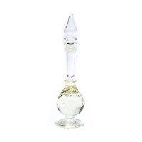 Duftöl in mundgeblasener Glasflasche Buddha Freude...