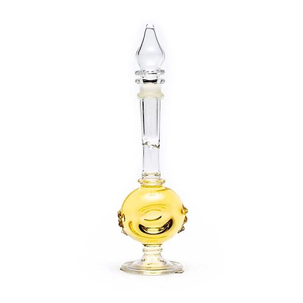 Duftöl in mundgeblasener Glaslasche Rose -- 5 ml